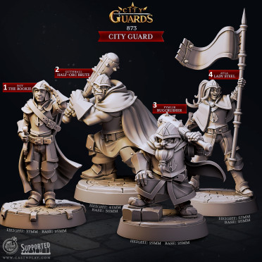 Cast n Play - Garde de la Ville - Gardes