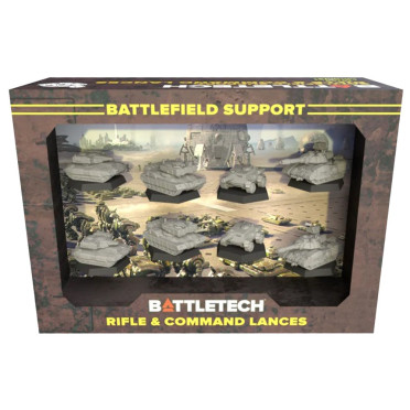 Battletech - Mercenaries Forcepack: Battlefield Support - Rifle & Command Lances