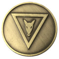 Battletech - Officer's SWAG Challenge Coin 2