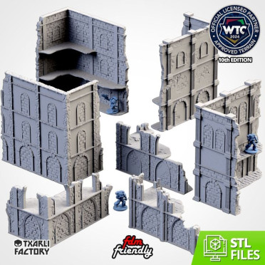 40K] Table Combat Urbain - Décors - Warhammer Forum