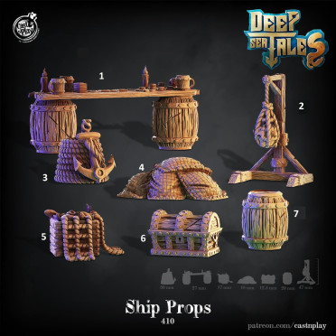 Cast n Play - Deep Sea Tales - Terrains