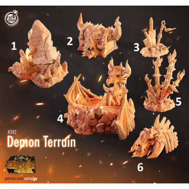 Cast n Play - Depths of Hell - Terrains