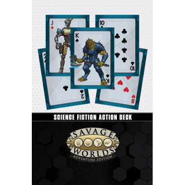 Savage Worlds - Science Fiction Action Deck