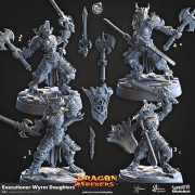 Cast n Play - Dragon Seekers - Executioner Wyrm Daugthers