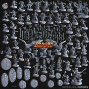 Cast n Play - Dragon Seekers - Complet Set