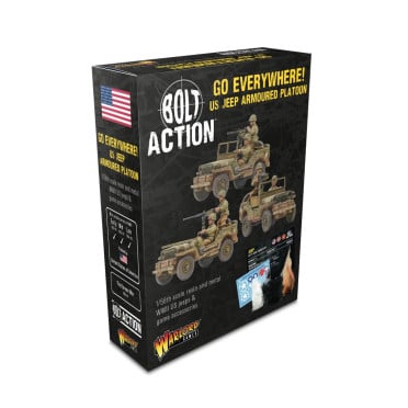 Bolt Action - USA - Go Everywhere! US Jeep Armoured Platoon