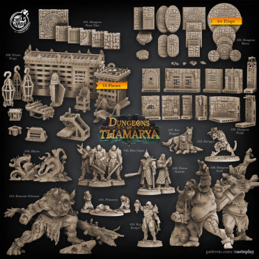 Cast n Play - Dungeon of Thamarya - Complet Set