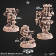 Cast n Play - Dwarven Legacy - Stonepath Explorers