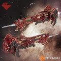 Dropfleet Commander - Bioficer Battleship 4