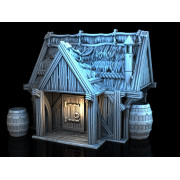 3D4U - Wine Storage - Medieval Town Set