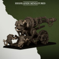 Highlands Miniatures - Sewer Vermin - Vermin Cannon 2