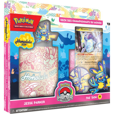 Pokémon : Decks des Championnats du Monde 2024 - Jesse Parker
