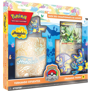 Pokémon : Decks des Championnats du Monde 2024 - Fernando Cifuentes