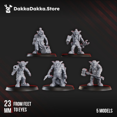 DakkaDakka Store - Orks - Wercking Gang - Gobbo Squad x10