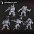 DakkaDakka Store - Orks - Wercking Gang - Blak Orks Mob x10 1