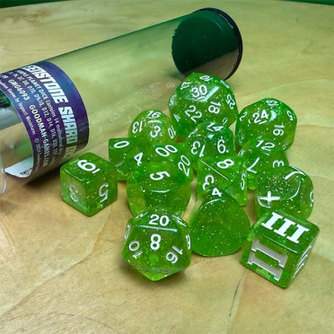 DCC Dice - Greenstone Shards