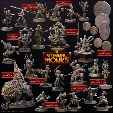 Cast n Play - Eternal Monks - Complet Set
