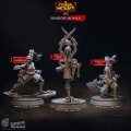 Cast n Play - Eternal Monks - Complet Set 5