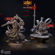Cast n Play - Eternal Monks - Orc Monks