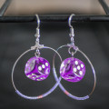 Dice Hoop Earrings 7