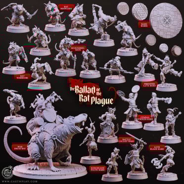 Cast n Play - Ballad of the Rat Plague - Complet Set