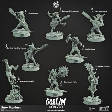 Cast n Play - Convois Gobelin - Maniaques de la Scie