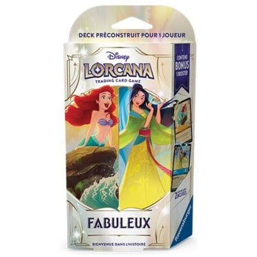 Lorcana - Deck de Démarrage Fabuleux - Ariel et Mulan