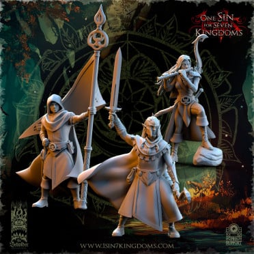 The Beholder Miniatures - Sylvains - Commandement Rangers