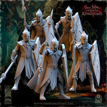 The Beholder Miniatures - Sylvains - Forest Milicia
