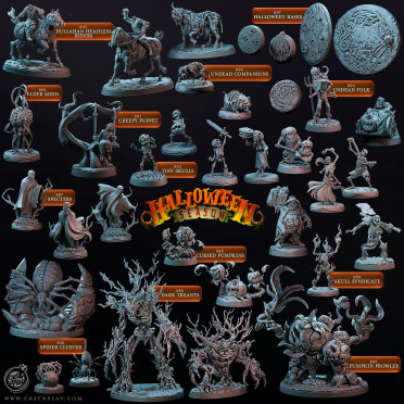 Cast n Play - Saison d'Halloween - Set Complet