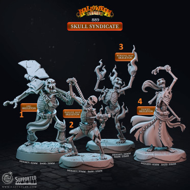 Cast n Play - Saison d'Halloween - Syndicat des Os