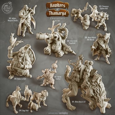 Cast n Play - Hawkers of Thamarya - Complet Set