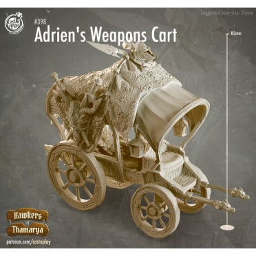 Cast n Play - Décors de Thamarya - Chariot d'Armes d'Adrien