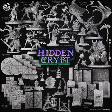 Cast n Play - Hidden Crypt - Complet Set