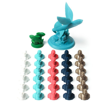 Set complet de jetons pour Finspan - 32 pièces