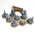 Thunder Road: Vendetta - Le Cirque du Chaos – Set de terrain & jetons 2