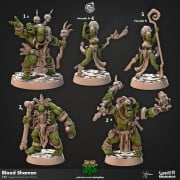 Cast n Play - Orcs Crane de Fer - Chaman de Sang