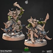 Cast n Play - Orcs Crane de Fer - Cavalier Ferox