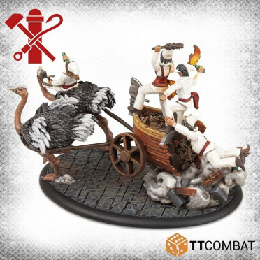 Carnevale - Ostrich Chariot