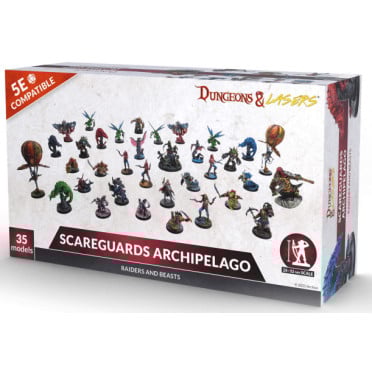 Dungeons & Lasers - Figurines - Scareguards Archipelago