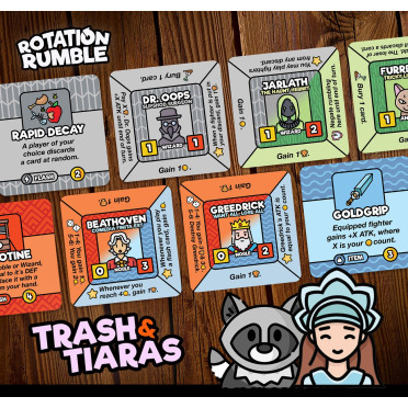Rotation Rumble - Trash & Tiaras - Print & Play