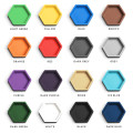 Magnetic Token Trays - Hexagon with Dividers 1