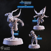 Cast n Play - Nightdagger Rogues - Steampunk Rogues