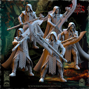 The Beholder Miniatures - Sylvains - Glade Avengers