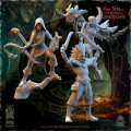 The Beholder Miniatures - Sylvains - Death Dancer Commanding Squad 0