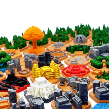 Terraforming Mars Upgrade Kit Tiles