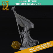 Titan Forges – Highbornes Elves – Standard Bearer