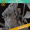 Titan Forges – Highbornes Elves – Standard Bearer On Horse 2