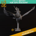 Titan Forges – Highbornes Elves – Regal Guard Officer on Bird of Radiance 0