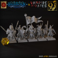 Titan Forges – Highbornes Elves – Warriors Spears & Shield with EMC 0